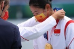 China's rowing team wins gold in women's quadruple sculls