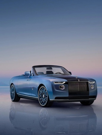 暗色調勞斯萊斯浮影手機壁紙