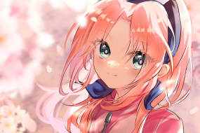 可爱春野樱图片桌面壁纸