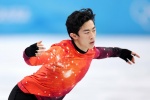 Winter Olympics men's figure skating gold medal Chen Wei computer wallpaper