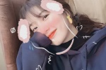 Pei Xiuzhi's cute rabbit ears avatar