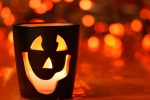 Halloween pumpkin lantern picture material wallpaper