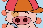 McDull cartoon illustration mobile wallpaper