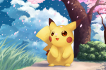 Pokémon Pikachu super cute computer wallpaper