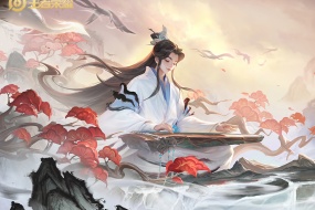 King of Glory Zhuangzhou high mountains and flowing water HD desktop wallpaper