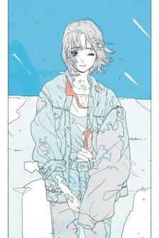 Beautiful girly illustration mobile wallpaper