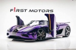 Koenigsegg Purple Gold multi-angle high-definition pictures