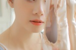 Beautiful lady in white silk stockings sexy dance costume art photo