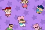 Crayon Shin-chan cute and creative mobile wallpaper