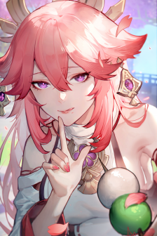 Original God Yae Shenzi mobile wallpaper