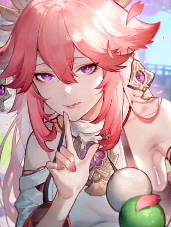 原神八重神子手機壁紙