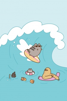 極簡創意卡通手機壁紙