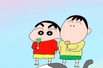 Fun anime Crayon Shin-chan mobile wallpaper