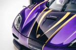Koenigsegg Purple Gold multi-angle high-definition pictures