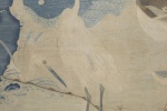 HD picture of partial details of Zhu Kerou's tapestry painting of suckling duck in lotus pond