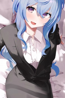 HD original god Ganyu mobile wallpaper