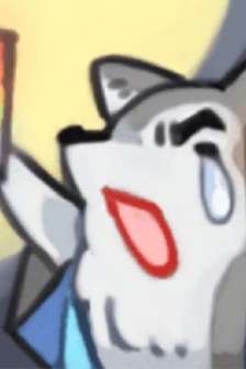 Practical emoticons for huskies watching movies