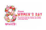38th Women's Day material picture desktop wallpaper