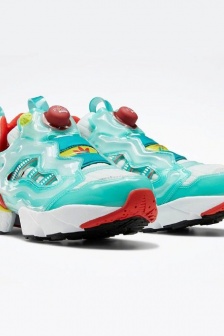 Adidas collaboration with Reebok PumpFury details