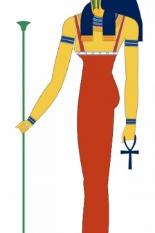 古埃及麦里特塞盖尔神组图