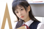 Taiwan beauty in school uniform photo desktop wallpaper