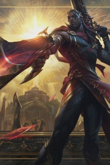 League of Legends Tarot Card Series Lucian Design Concept Art