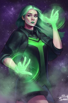 Marvel Polaris Oil Painting Style Picture