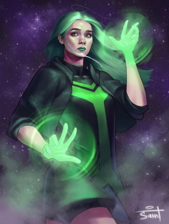 Marvel Polaris Oil Painting Style Picture