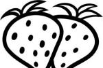 草莓簡筆畫圖片