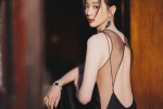 Junning Zhang sexy photos at ELLE fashion ceremony
