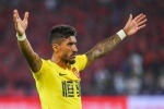 Pictures of former Guangzhou Evergrande player Paulinho