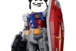 Mobile Suit Gundam Panda Head Avatar