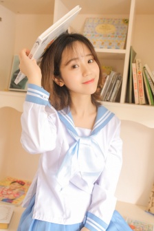 海军制服美女学生妹性感私房写真