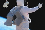 Space astronaut science fiction style wallpaper