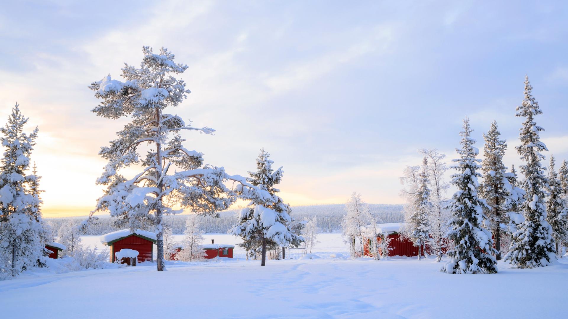 冬天的景色高清电脑壁纸 21最新唯美风景图片壁纸 三千图片网