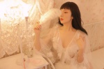 妖娆美女大胆蕾丝透视诱惑写真
