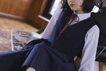 文靜美女學生妹唯美學院制服寫真