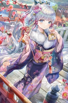 原神神里绫华手机壁纸