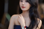 Zhao Liying sexy and sultry photo in blue dress
