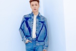 Zhang Yixing's handsome photos in retro denim outfits