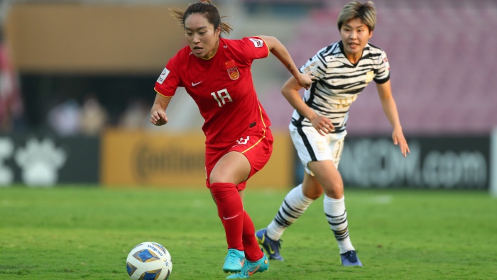 Chinese women's football team Tang Jiali stadium computer wallpaper