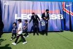 Messi shows off Paris team's new jersey photos
