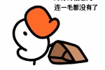 大鹅阿籽的钱包内连一毛都没有了表情包