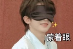 嘻嘻蒙着眼 都知道你是傻逼呢