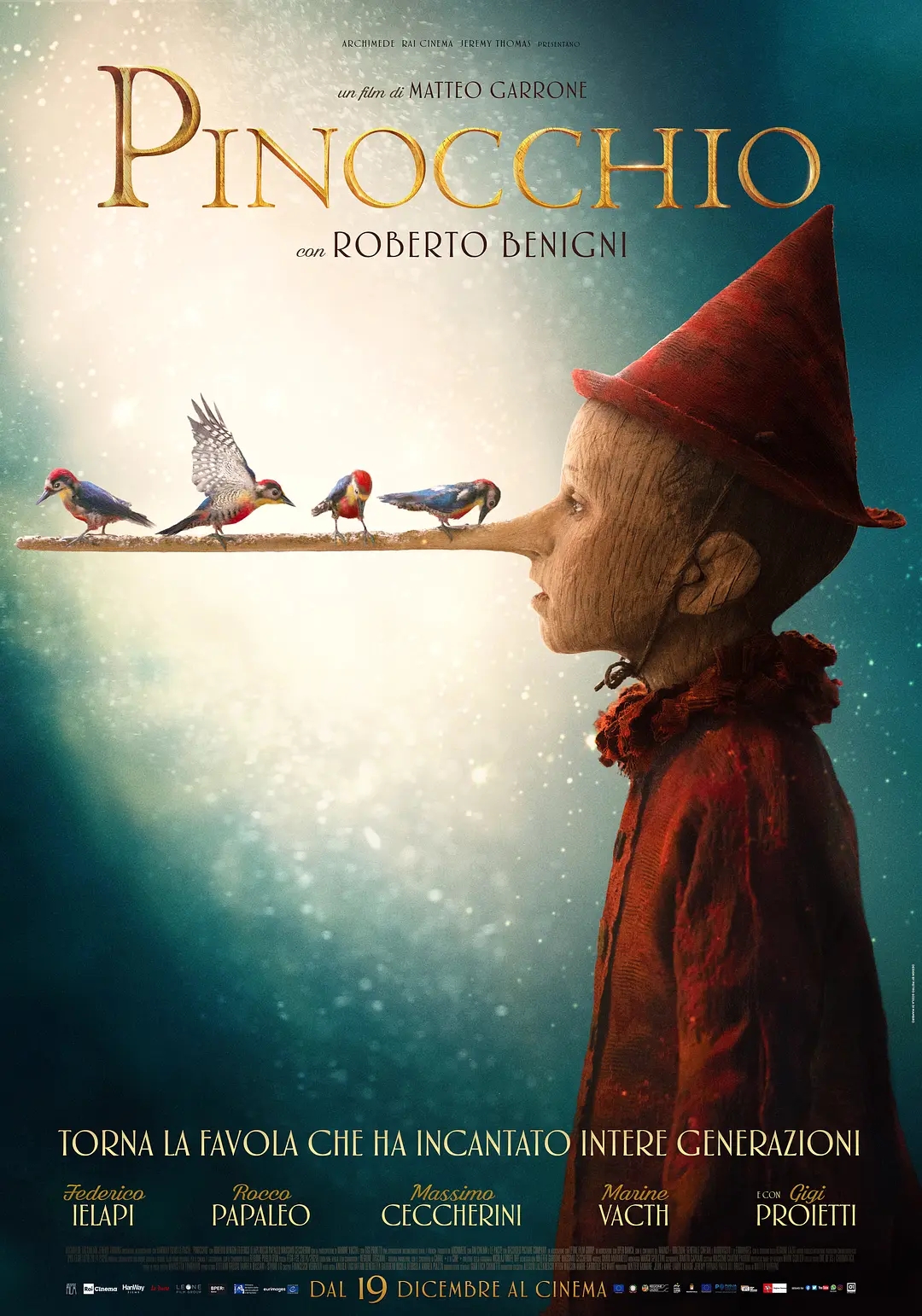 电影《匹诺曹》发布角色海报 剧情版预告重现童话世界|匹诺曹|角色海报|木偶戏_新浪新闻