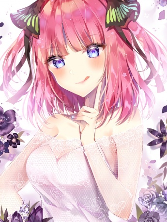 動漫少女性感美腿寫真手機壁紙