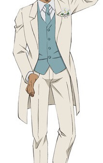 名侦探柯南万圣节的新娘新婚纱礼服视觉图