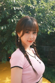 THE9虞书欣森系性感写真图片