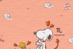 Snoopy twelve constellations cartoon mobile wallpaper