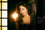 March 2022 Yang Mi desktop calendar wallpaper